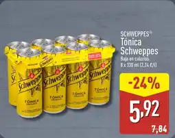 ALDI SCHWEPPES Tónica Schweppes oferta