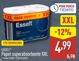 ALDI ESSELT Papel superabsorbente XXL oferta