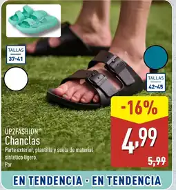 ALDI UP2FASHION Chanclas oferta