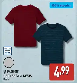 ALDI UP2FASHION Camiseta a rayas oferta