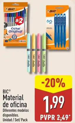 ALDI BIC Material de oficina oferta