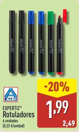 ALDI EXPERTIZ Rotuladores oferta