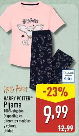 ALDI HARRY POTTER Pijama oferta