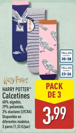 ALDI HARRY POTTER Calcetines oferta