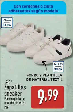 ALDI L&D Zapatillas sneaker oferta