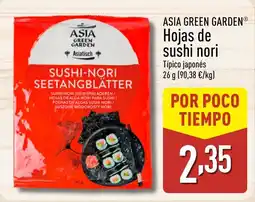 ALDI ASIA GREEN GARDEN Hojas de sushi nori oferta