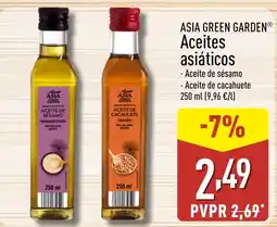 ALDI ASIA GREEN GARDEN Aceites asiáticos oferta