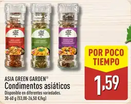 ALDI ASIA GREEN GARDEN Condimentos asiáticos oferta