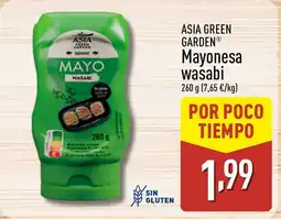 ALDI ASIA GREEN GARDEN Mayonesa wasabi oferta