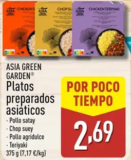 ALDI ASIA GREEN GARDEN Platos preparados asiáticos oferta