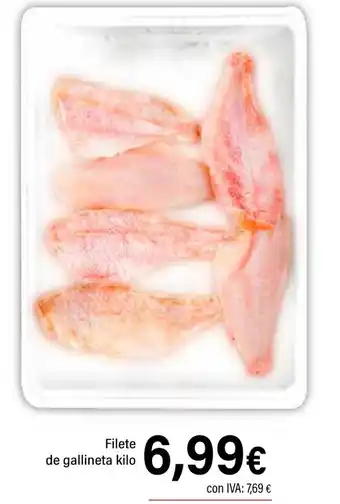 Cash Ifa Filete de gallineta oferta