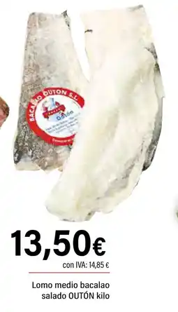 Cash Ifa OUTÓN Lomo medio bacalao salado oferta
