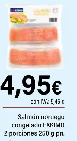 Cash Ifa EXKIMO Salmón noruego congelado 2 porciones oferta