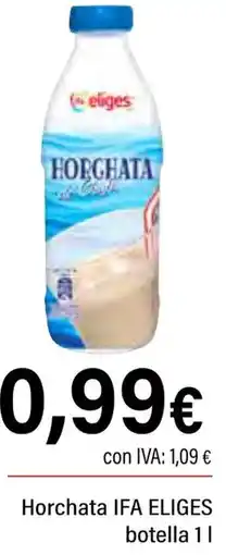 Cash Ifa IFA ELIGES Horchata oferta
