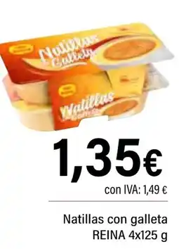 Cash Ifa REINA Natillas con galleta oferta