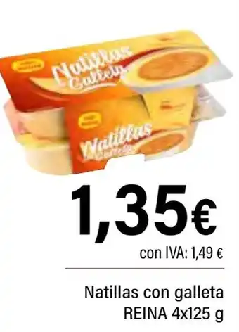 Cash Ifa REINA Natillas con galleta oferta