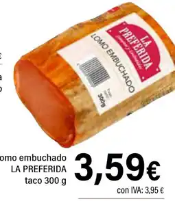 Cash Ifa LA PREFERIDA Lomo embuchado taco oferta
