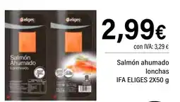 Cash Ifa IFA ELIGES Salmón ahumado lonchas oferta
