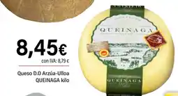 Cash Ifa QUEINAGA Queso D.O Arzúa-Ulloa oferta