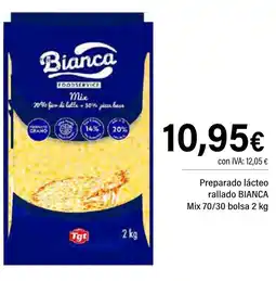 Cash Ifa BIANCA Preparado lácteo rallado Mix 70/30 oferta
