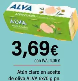 Cash Ifa ALVA Atún claro en aceite de oliva oferta