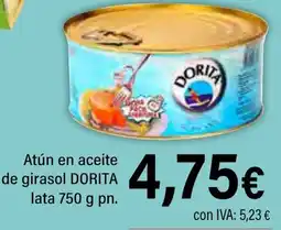 Cash Ifa DORITA Atún en aceite de girasol oferta