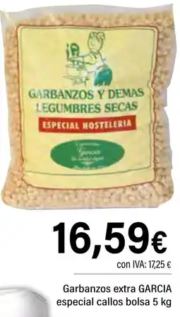 Cash Ifa GARCIA Garbanzos extra especial callos oferta
