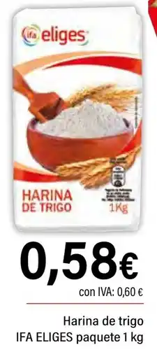 Cash Ifa IFA ELIGES Harina de trigo paquete oferta
