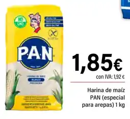 Cash Ifa PAN Harina de maíz (especial para arepas) oferta