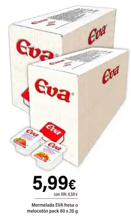 Cash Ifa EVA Mermelada EVA fresa o melocotón oferta