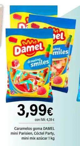 Cash Ifa DAMEL Caramelos goma mini Parisien, Cóctel Party, mini mix azúcar oferta