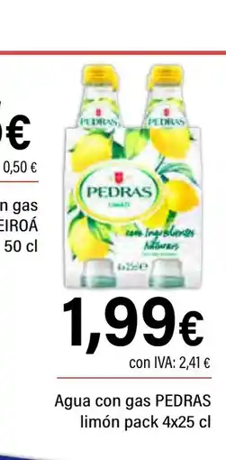Cash Ifa PEDRAS Agua con gas oferta