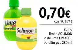 Cash Ifa SOLIMÓN Zumo limón o de lima oferta