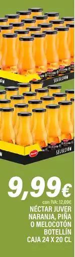Cash Ifa Néctar juver naranja, piña o melocotón botellín oferta
