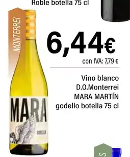 Cash Ifa MARA MARTÍN Vino blanco D.O.Monterrei oferta