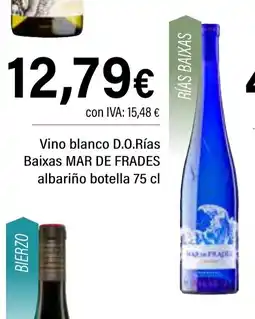 Cash Ifa MAR DE FRADES Vino blanco D.O.Rías Baixas oferta