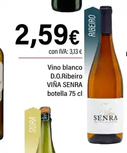 Cash Ifa VIÑA SENRA Vino blanco D.O.Ribeiro oferta