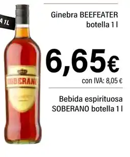 Cash Ifa SOBERANO Bebida espirituosa oferta