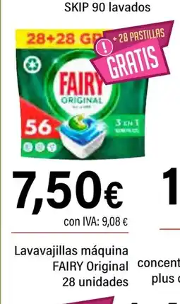 Cash Ifa FAIRY Lavavajillas máquina Original oferta