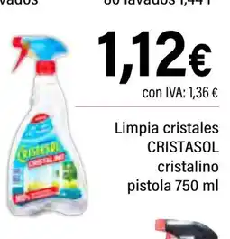 Cash Ifa CRISTASOL Limpia cristales cristalino oferta
