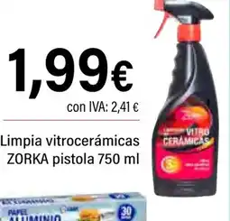 Cash Ifa ZORKA Limpia vitrocerámicas oferta