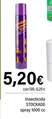 Cash Ifa STOCKADE Insecticida oferta