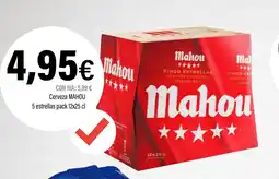 Cash Ifa MAHOU Cerveza 5 estrellas oferta