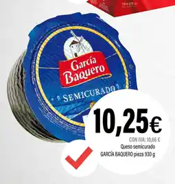 Cash Ifa GARCÍA BAQUERO Queso semicurado oferta