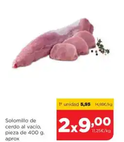 Alimerka Solomillo de cerdo al vacío oferta