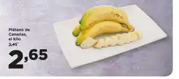 Alimerka Plátano de Canarias oferta