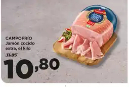 Alimerka CAMPOFRÍO Jamón cocido extra oferta