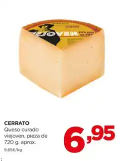 Alimerka CERRATO Queso curado viejoven oferta