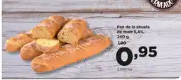 Alimerka Pan de la abuela de maíz oferta