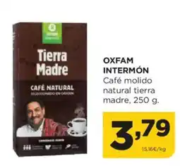 Alimerka OXFAM INTERMÓN Café molido natural tierra madre oferta